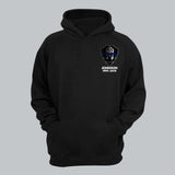 Personalized Thin Blue Line US Custom Served Times and Name Hoodie 2D Printed 231413AHVH