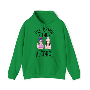 Personalized I'll Bring The Alcohol Besties Gift Hoodie 2D Printed HN231432