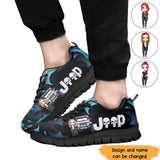 Personalized Jeep Girl Cute Custom Name Running Shoes Printed MTHN231451