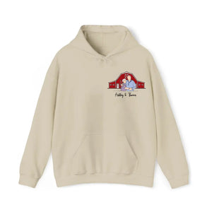 Personalized Upload Your Family Photo Minimalist Drawing Hoodie 2D Printed VQ231471
