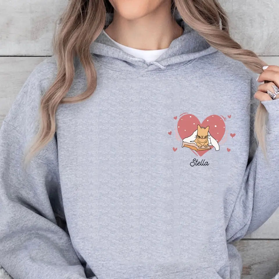 Personalized Upload Your Photo I'm Telling You I'm Not A Cat My Mom Said I'm A Baby And My Mom Is Always Right  Cat Mom Hoodie 2D Printed VQ231492