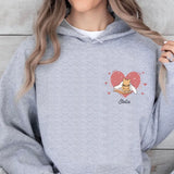 Personalized Upload Your Photo I'm Telling You I'm Not A Cat My Mom Said I'm A Baby And My Mom Is Always Right  Cat Mom Hoodie 2D Printed VQ231492