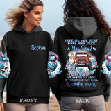 Personalized I Want To Get Lost In Your Rock And Roll & Drift Away Jeep Girl Custom Name Hoodie 3D Printed VQ231531