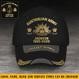 Personalized Australian Armed Forces Cap 231539AHVH