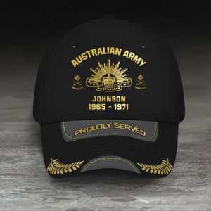 Personalized Australian Armed Forces Cap 231539AHVH