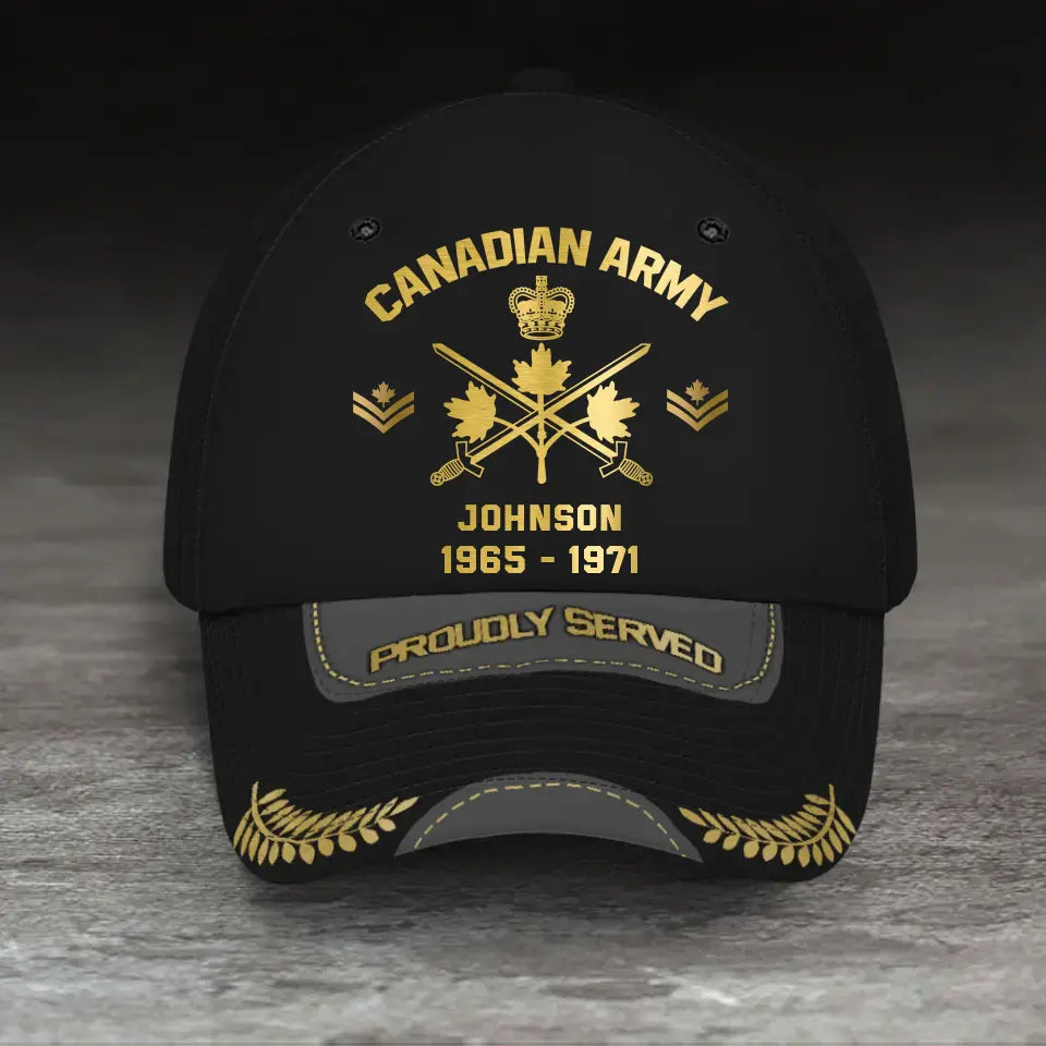 Personalized Canadian Armed Forces Cap 231539AHVH