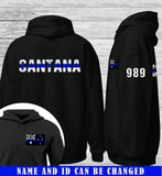 Personalized Thin Blue Line Retired Australian Police Officer Custom ID Hoodie 2D Printed KVH231567