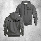 Personalized Australian Defend Forces Veteran Retired 3D Hoodie Printed QTHN1596