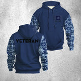 Personalized Canadian Defend Forces Camo Veteran Retired 3D Hoodie Printed QTHN1598