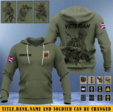 Personalized British Veteran/Soldier 3D Hoodie Printed 231607AHVH