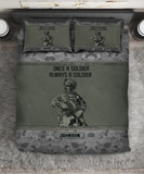 Personalized Once A Soldier Always A Soldier Australian Veteran Bedding Set Printed KVH231629