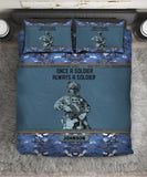 Personalized Once A Soldier Always A Soldier Australian Veteran Bedding Set Printed KVH231629