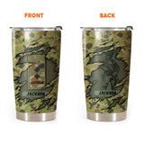 Personalized Australian Soldier Veteran Tumbler Printed 231635AHHN