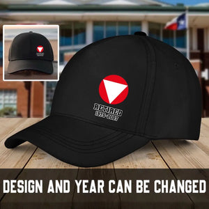 Personalized Austrian Army Veteran Custom Time Black Cap QTHN1682