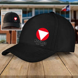 Personalized Austrian Army Veteran Custom Time Black Cap QTHN1682