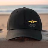 Personalized Belgian Military Veteran Custom Time Black Cap QTHN1682