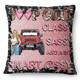 Personalized Jeep Girl Classy Sassy And A Bit Smart Assy Seguin Pillow Printed HN231676