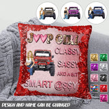 Personalized Jeep Girl Classy Sassy And A Bit Smart Assy Seguin Pillow Printed HN231676