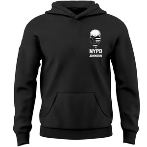 Personalized I Hunt The Evil You Pretend Doesn't Exist US Police Department & Custom Name EMS Hoodie 2D Printed LVA231686