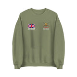 Personalized UK Military Custom Name & Time Hoodie 2D Printed KVH1672