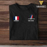 Personalized French Milirary Custom Name Hoodie 2D Printed KVH1670