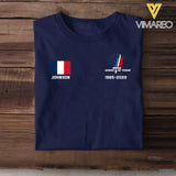 Personalized French Milirary Custom Name Hoodie 2D Printed KVH1670