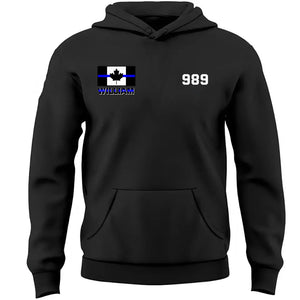 Personalized Canadian Police Custom Name & ID Hoodie 2D Printed VQ231723
