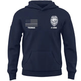 Personalized US Police Office Department Of Corrections Custom Name & ID Hoodie 2D Printed LVA231742