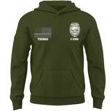 Personalized US Police Office Department Of Corrections Custom Name & ID Hoodie 2D Printed LVA231742