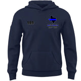 Personalized US State Retired Police Office Custom Time & ID Hoodie 2D Printed KVH231744