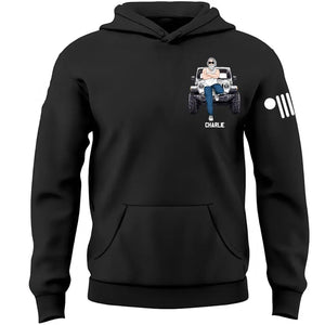 Personalized Jeep Man Custom Name Hoodie 2D Printed HN231765