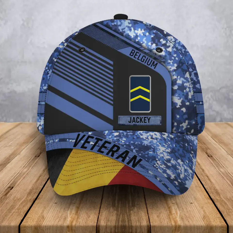 Personalized Belgian Armed Forces Cap 231750AHVA