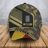 Personalized Belgian Armed Forces Cap 231750AHVA