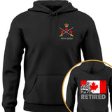 Personalized Canadian Veteran Custom Time Hoodie 2D Printed VQ2418