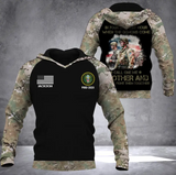 Personalized In Your Darkest Hour When The Demons Come Call On Me Brother And We Will Fight Them Together US Veteran Custom Name & Time Hoodie 3D Printed KVH2434