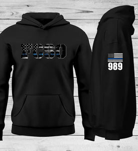 Personalized US Police Custom ID Hoodie 2D Printed QTLVA2449