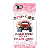 Personalized Jeep Girl Classy Sassy And A Bit Smart Assy Phonecase Printed VQ2492