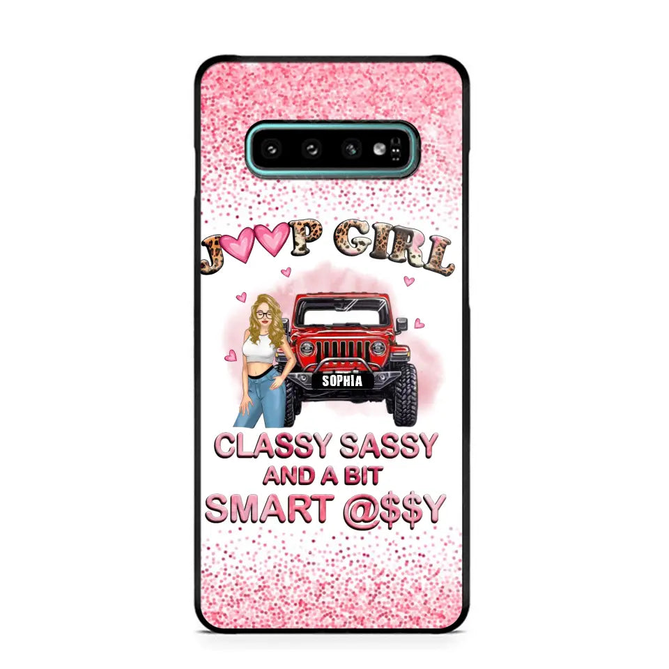 Personalized Jeep Girl Classy Sassy And A Bit Smart Assy Phonecase Printed VQ2492