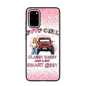 Personalized Jeep Girl Classy Sassy And A Bit Smart Assy Phonecase Printed VQ2492