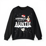 Personalized Happiness Is Being An Auntie Valentine's Day Gift Sweatshirt Printed HN24151