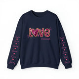 Personalized Love Nanalife & Kid Names Valentine's Day Gift Sweatshirt or Hoodie Printed QTVQ24173