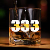 Personalized Police ID Whiskey Glass Printed QTHN24191