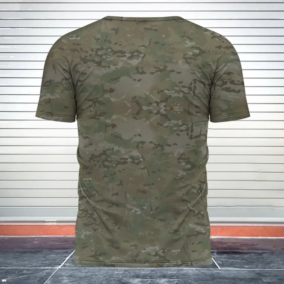 Personalized US Veteran Logo Custom Name & Time Tshirt Printed 24231AHVH