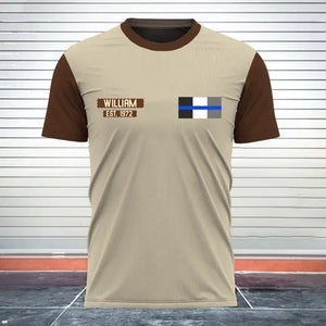 Personalized France Police Punisher Tshirt Printed 24249AHVH
