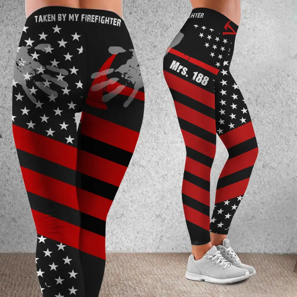 Firefighter yoga pants clearance