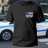 Personalized When Tyranny Becomes Law Rebellion Becomes Duty US Retired Police Map States T-shirt Printed AHVQ24278