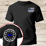 Personalized When Tyranny Becomes Law Rebellion Becomes Duty US Retired Police Map States T-shirt Printed AHVQ24278