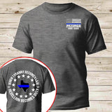 Personalized When Tyranny Becomes Law Rebellion Becomes Duty US Retired Police Map States T-shirt Printed AHVQ24278