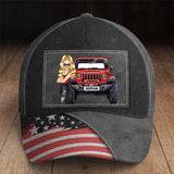 Personalized Jeep Girl Custom Name Cap Printed KVH24243