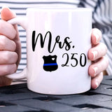 Personalized Police ID Love Gift White Mug Printed HN24342